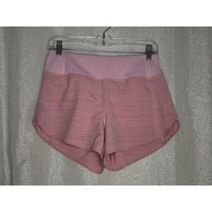 Athleta Run With It Textured 3.5" Shorts Running Athletic Pink XS‎